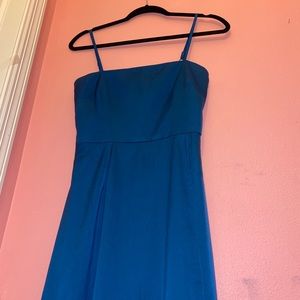 Blue dress